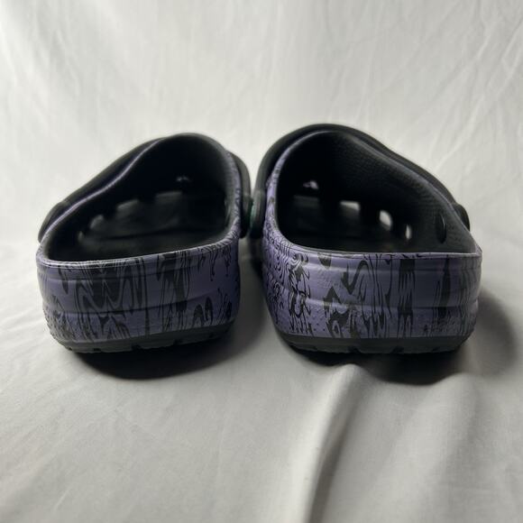 Disney Crocs Haunted Mansion Wallpaper Men 10 Women 12 Glow In The Dark Jibbitz - Picture 4 of 8